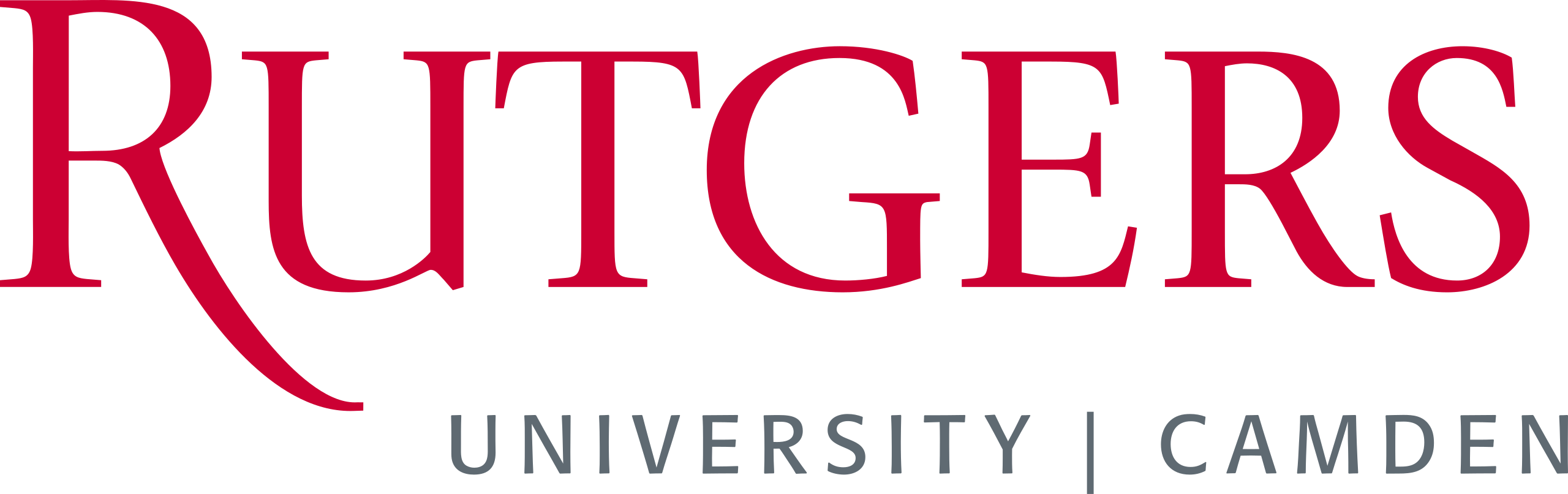 Rutgers University - Camden uni logo